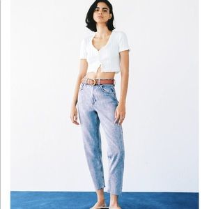Zara | Jeans | Zara Mom Fit High Rise 